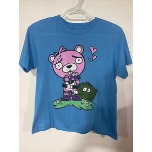 Fortnite Blue Cuddle Shirt Size M